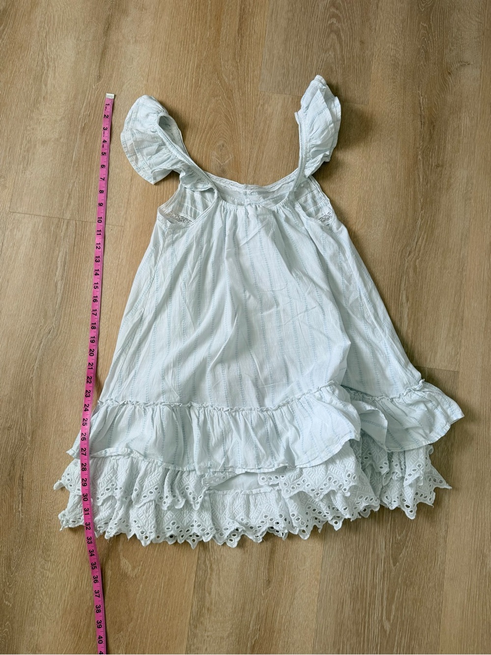 Shabby Chic by Rachel Ashwell 100% Cotton Babydoll Nightgown Dress S Ruffle Lace - Picture 7 of 7